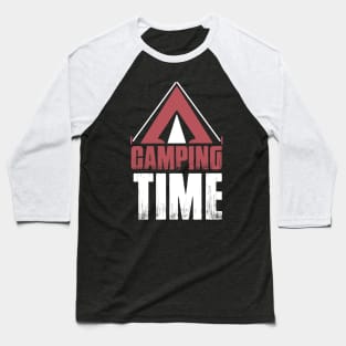 Camping Time T Shirt For Women Men Baseball T-Shirt